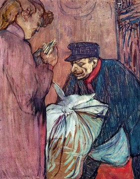  Brot Kunst - der Wäscher am brothal 1894 Aufruf Toulouse Lautrec Henri de